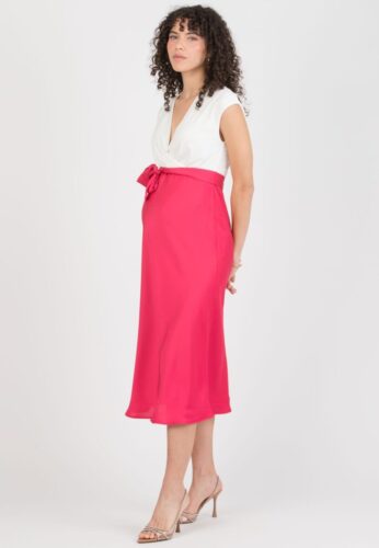 ATTESA,Kleid, zum Stillen geeignet, Oberteil aus Jersey mit angesetztem Satinrock